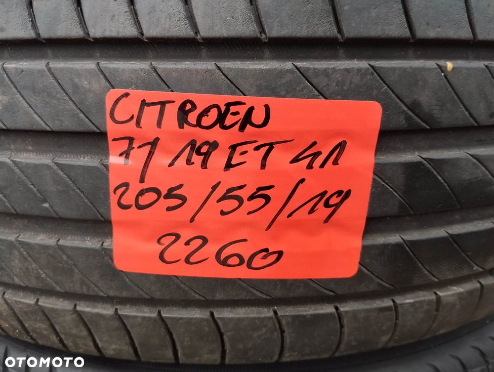 Citroen C5 X 5x108 Koła 19 205 55 Michelin Letnie - 19