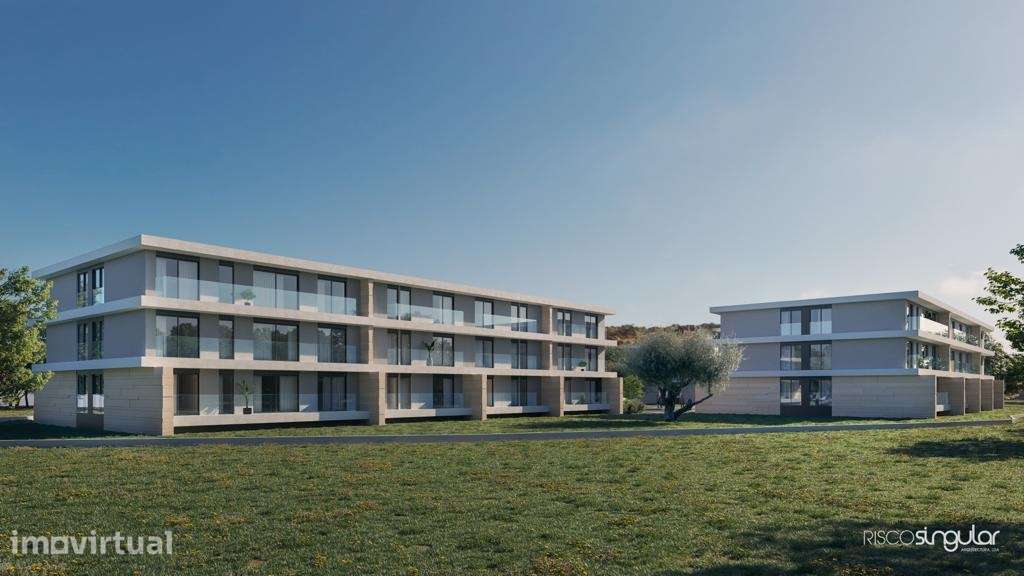 Apartamento T3 em fase de construção, c/ 3 frentes e garagem fechada - Grande imagem: 2/23