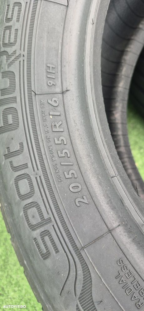 Anvelope 2x205 55 16 Dunlop dot 20 mm 5.3 - 7