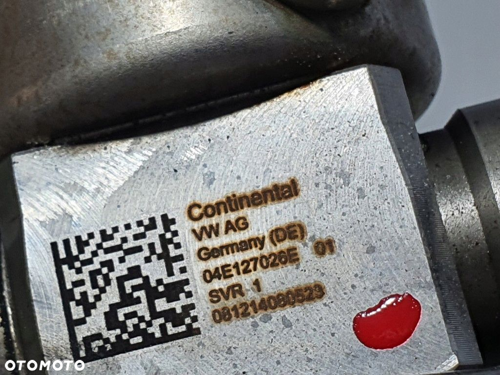 A3 8V GOLF VII 1.2TSI CYV 76tys. PRZEBIEG POMPA PALIWA WTRYSKOWA SUPER STAN - 3