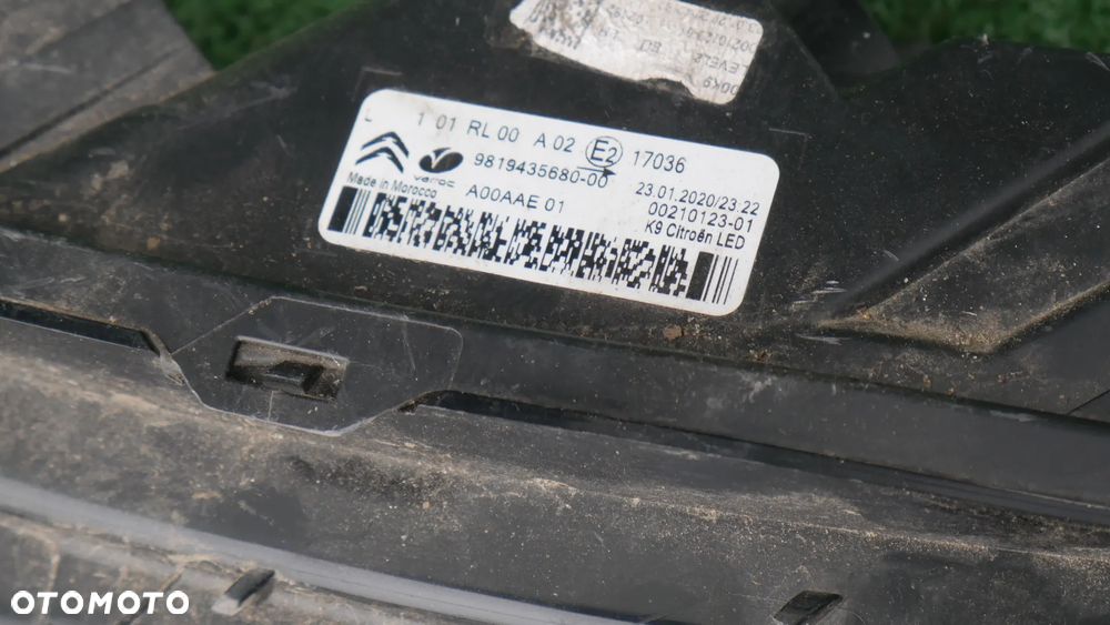 CITROEN BERLINGO IV 4 MASKA BŁOTNIKI LAMPY ZDERZAK DOLNA BELKA CHŁODNICE PAS PRZEDNI - 13