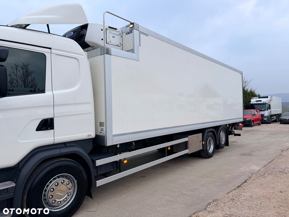 Scania Scania G 490 / CHŁODNIA + WINDA / 23 PALETY / EURO6 / OŚ SKRĘTNA / CARRIER 850 / ASO - 12