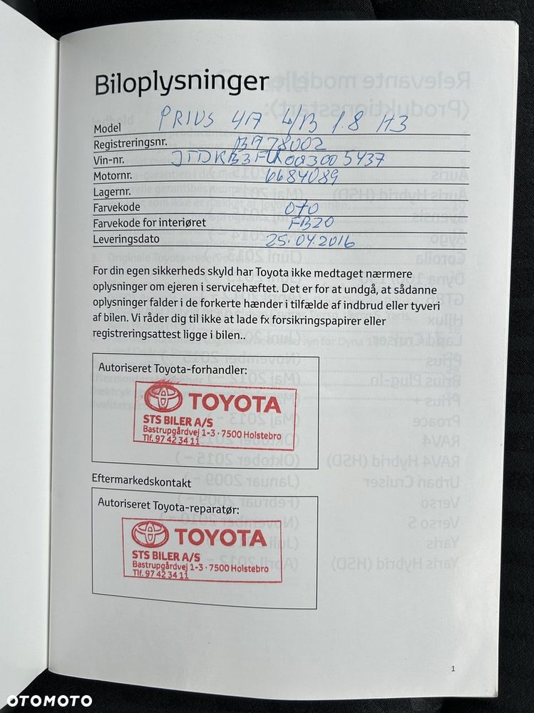 Toyota Prius Hybrid Comfort - 35