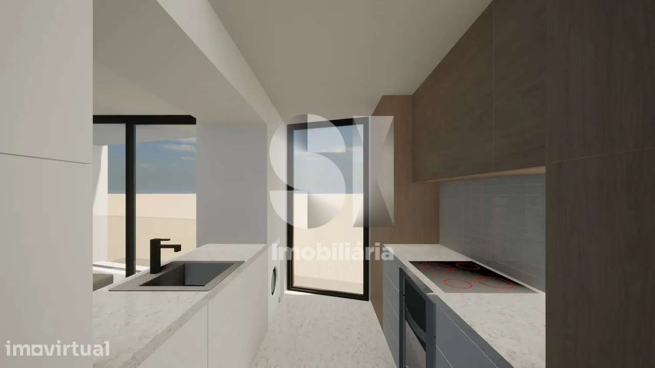 Apartamento T0+1 Novo | Areosa - Grande imagem: 5/9
