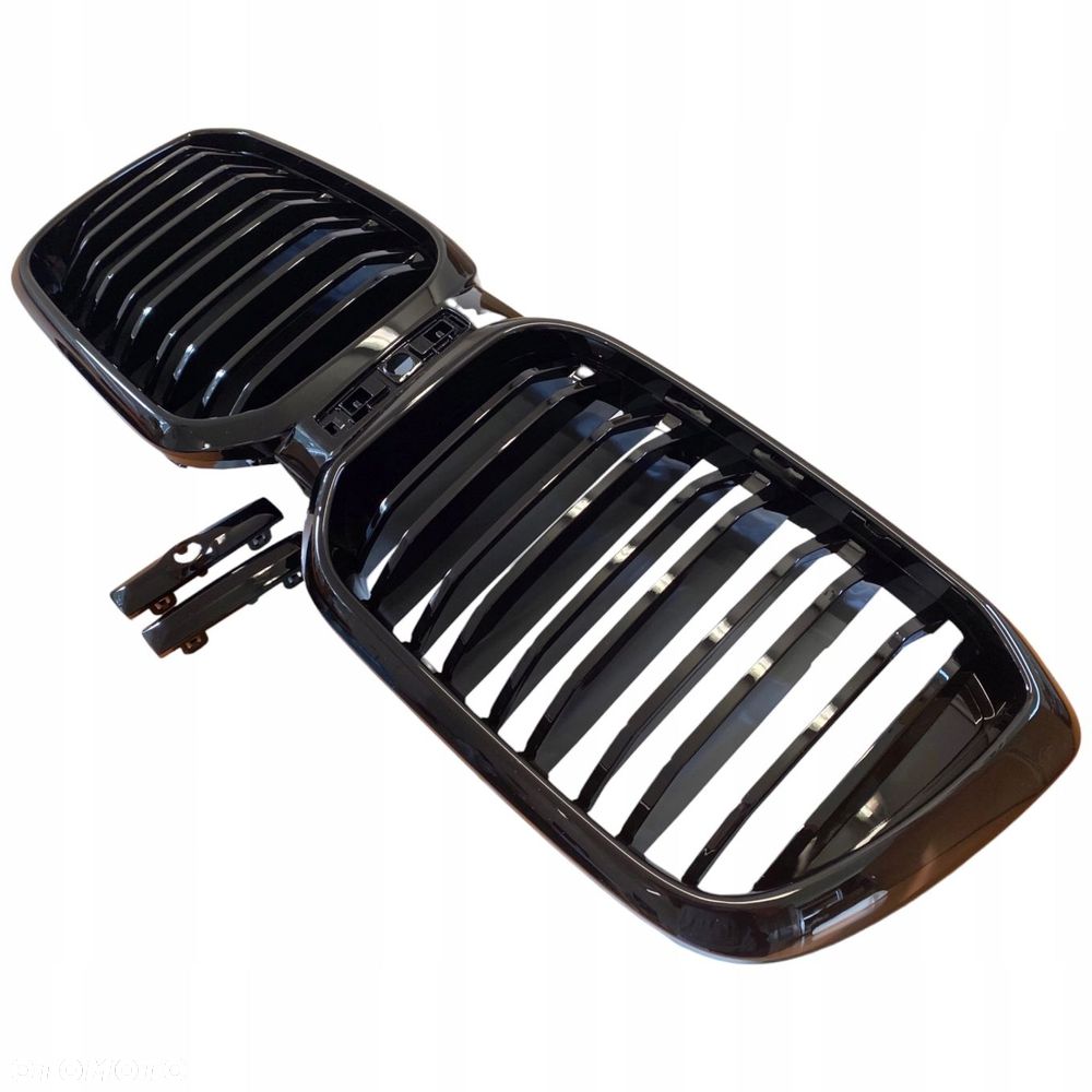 ATRAPA GRILL NERKI BMW X3 G01 X4 G02 LCI LIFT LIFTING czarny połysk 2021+ - 1