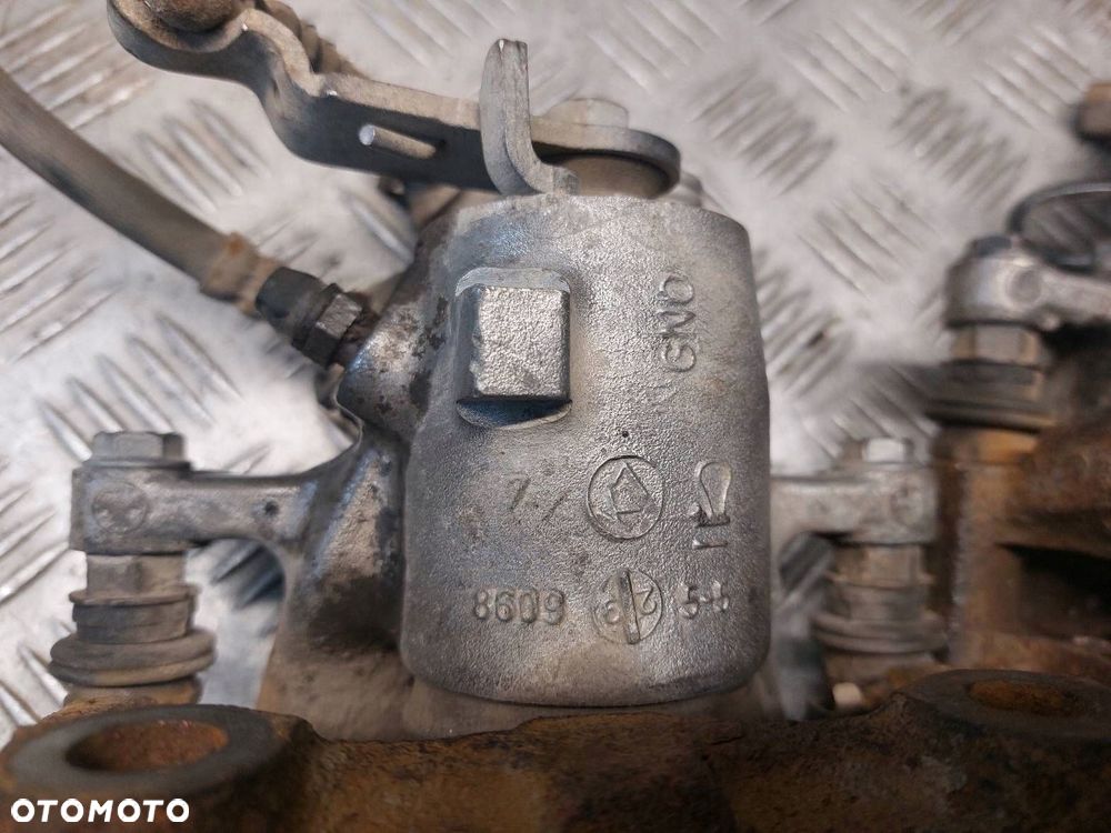 TARCZE HAMULCOWE TYŁ + KLOCKI + ZACISKI  VOLKSWAGEN TOURAN I 254MM - 10