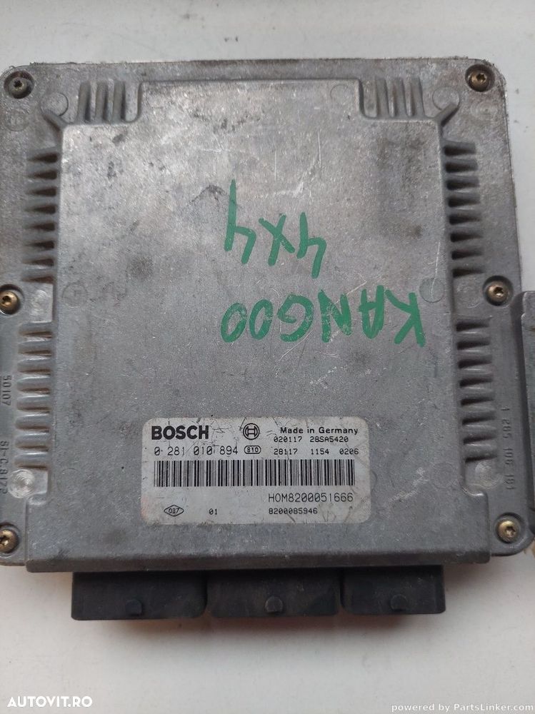 Calculator motor RENAULT KANGOO (KC0/1_) [ 1997 - > ] OEM 0281010894 - 1