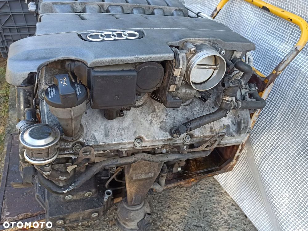 AUDI A8 D3 W12 6.0 BENZYNA SILNIK BHT SŁUPEK GŁOWICA MISKA KOLEKTOR CZĘŚCI - 5