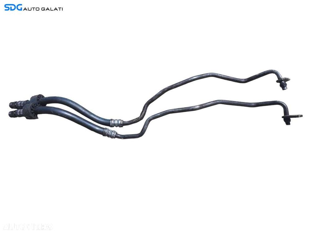 Conducta Conducte Teava Tevi Racire Ulei Lichid Transmisie Cutie Viteze Automata Volkswagen Passat B5 1.9 TDI 1997 - 2001 Cod 8D0317819P [N2347] - 1