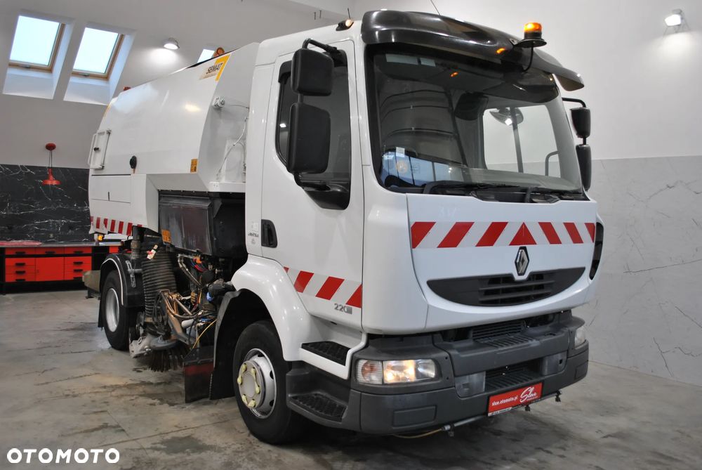 Renault Midlum 220 Zamiatarka SEMAT Johnston Szczotki L/R 2014r 2770 Mth