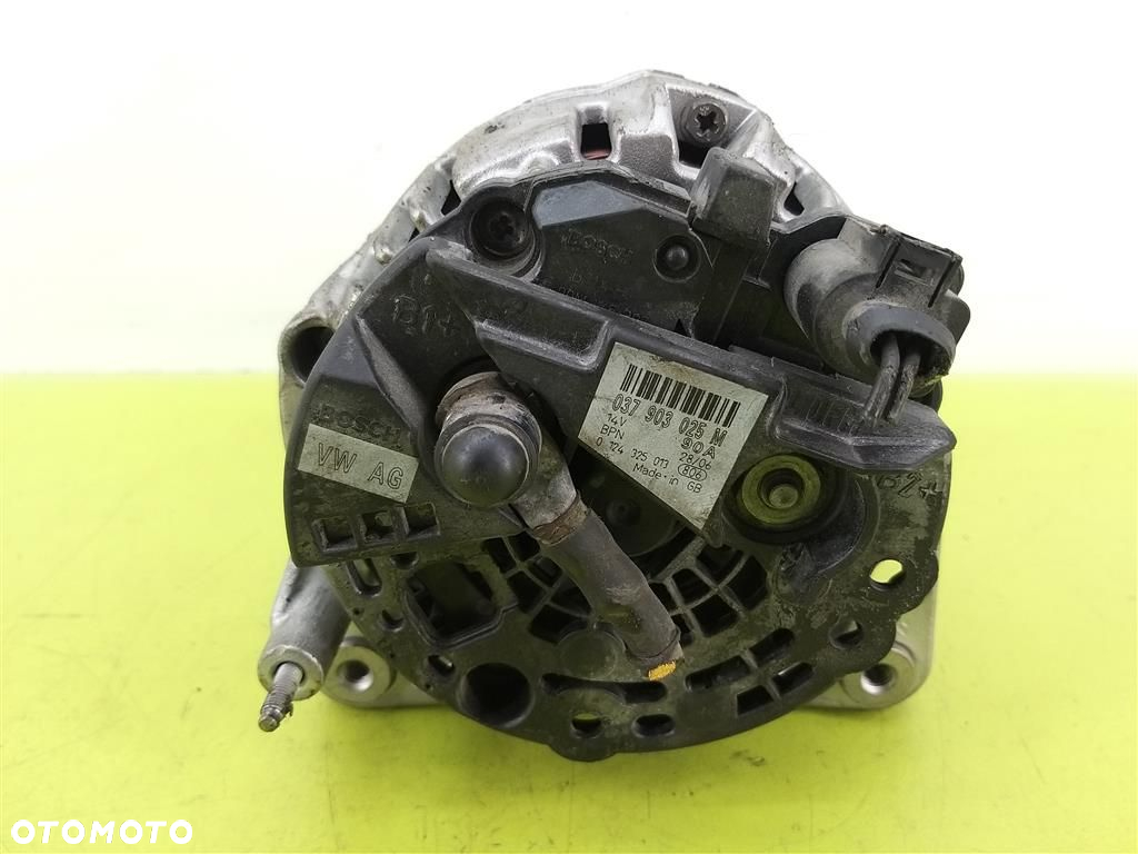 Alternator Seat Leon I 1999-2005 1,6 B 037903025M 0124325013 90A ORYGINAŁ - 3