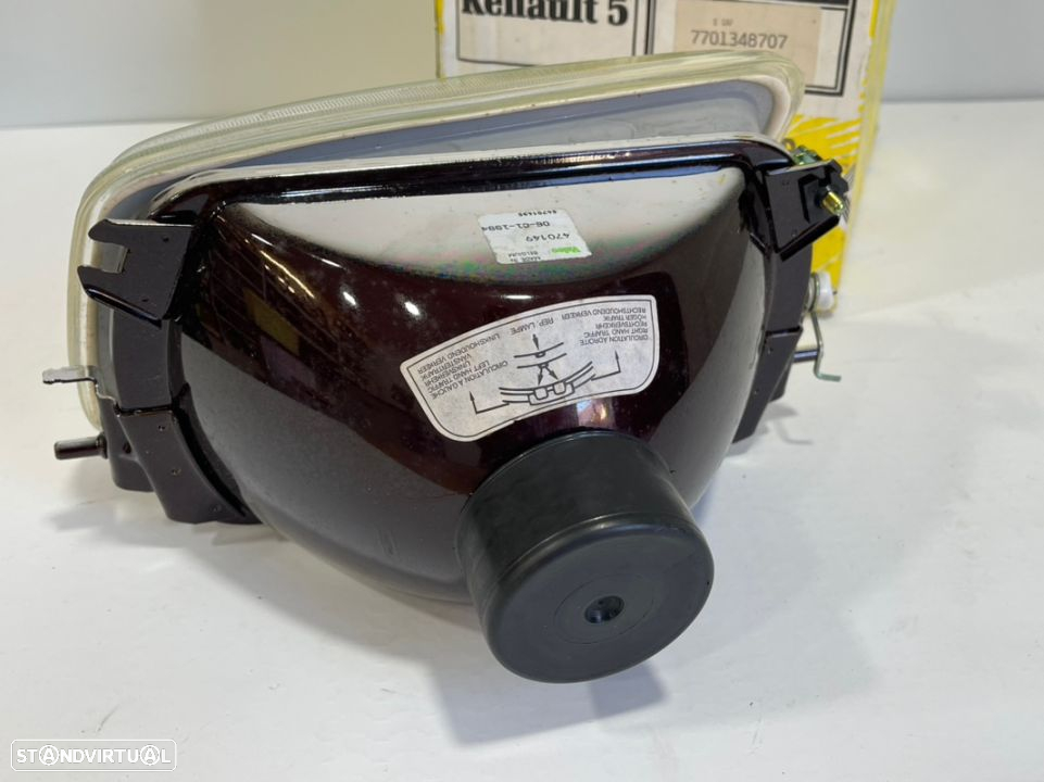 Farol Otica Esq Renault 5  Nova Original 7701348707 - 2