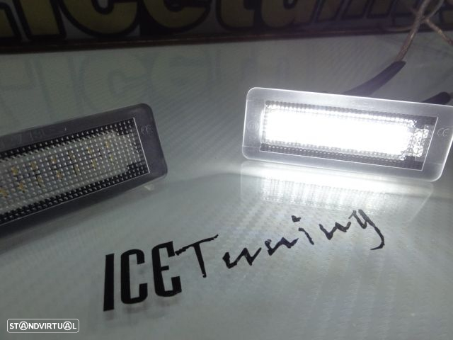 Suporte de lâmpada de matricula com led branco para SMART Fortwo 450, 451 (1998-2014) - 14