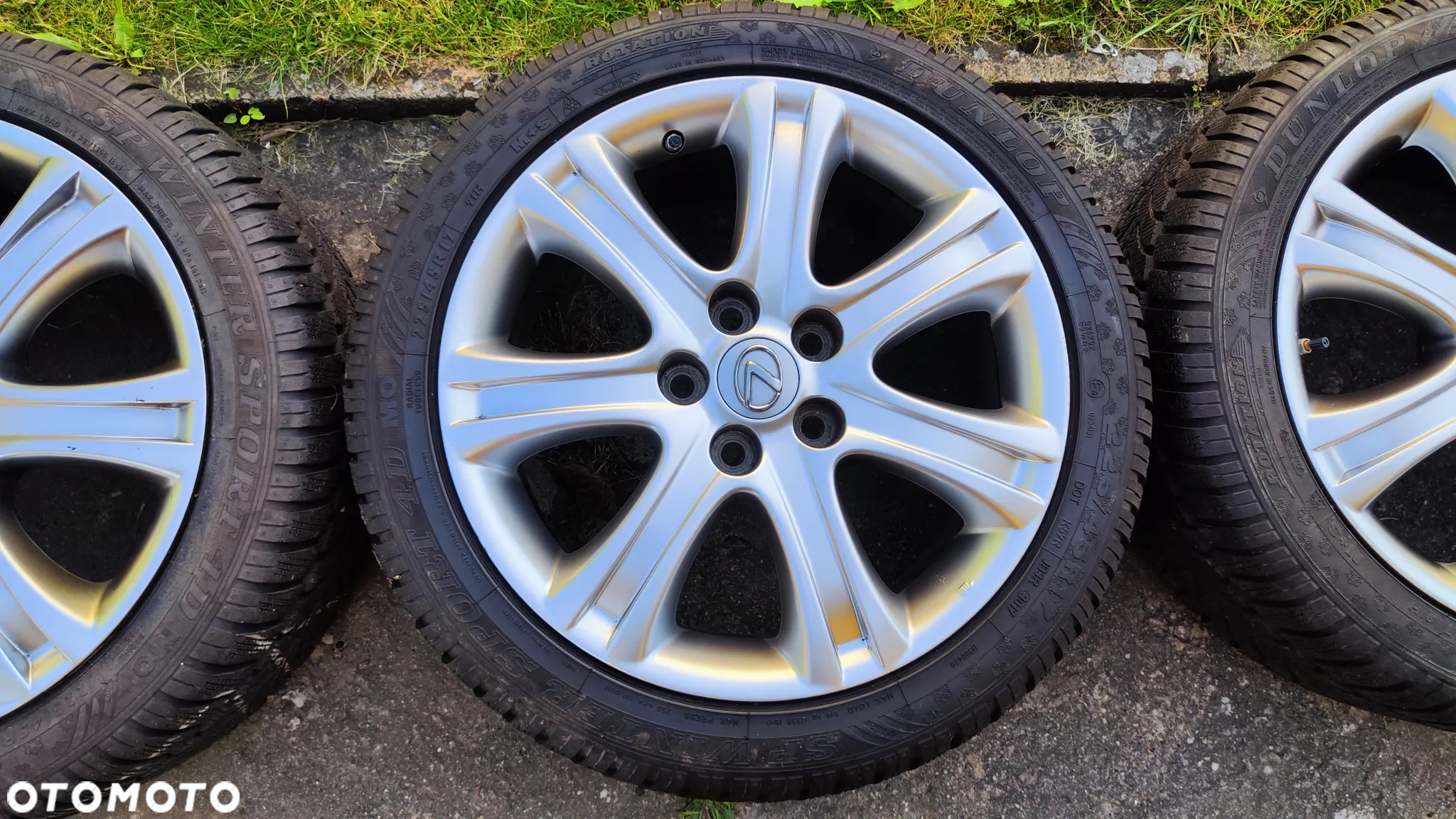 Lexus IS 300h 13- RC 200t 300h 14-17 Felga Aluminiowa z Czujnikiem Opona 1szt. - 5
