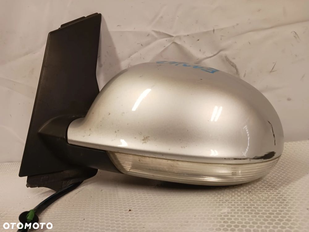 - LUSTERKO ELEKTRYCZNE LEWE VOLKSWAGEN GOLF 5 V + PLUS LA7W SREBRNY 6PIN BRAK SZKŁA - 2