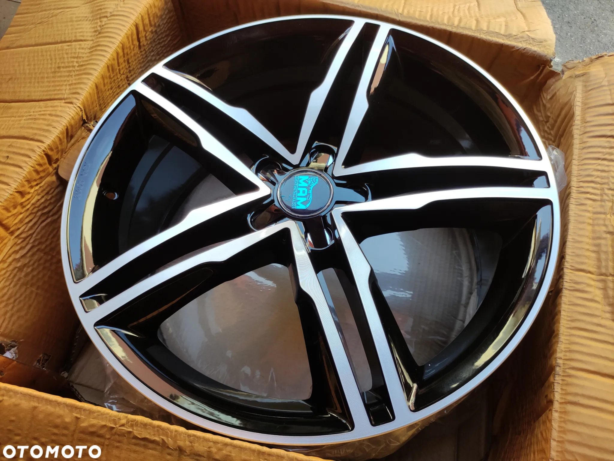 5x112 Alufelgi Felgi Aluminiowe 19 MAM A1 8Jx19 AUDI A4 B8 B9 A6 C7 Q2 Q5 Seat Exeo ALTEA ATECA LEON Skoda Karoq Kodiaq Octavia III IV 3 4 Superb Cupra Ateca Formentor Legnica ALU-RAD - 2
