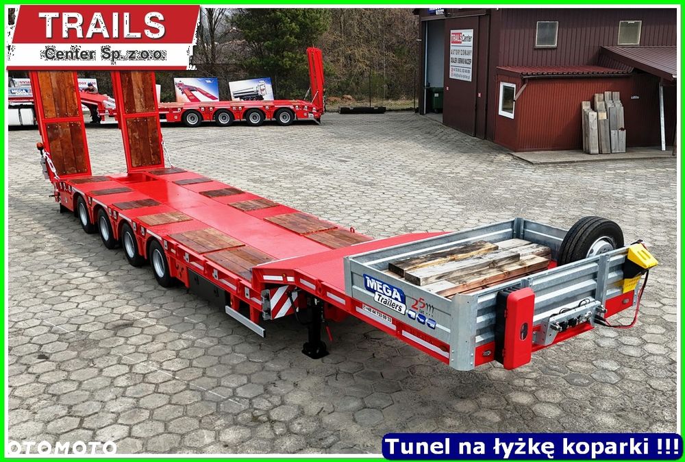 Inny Niskopodwoziowa 56,0 Ton ład. pokład 9,50 m, TUNEL pod koparki !!! - 4
