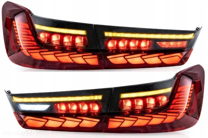 Lampy tyl ne kpl Vland Full Led Neon Oled Tuning Bmw 3 g20 g80 2019-2024 - 5