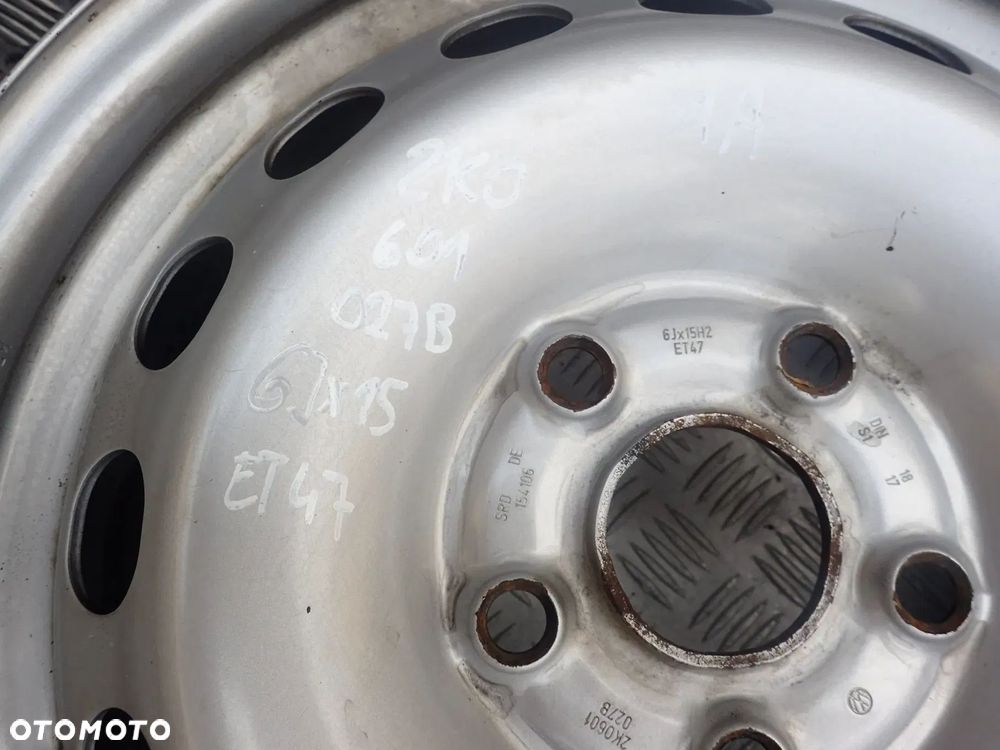 FELGI STALOWE VW AUDI 5X112 6X16 ET 47 2K0601027B RADOM - 6