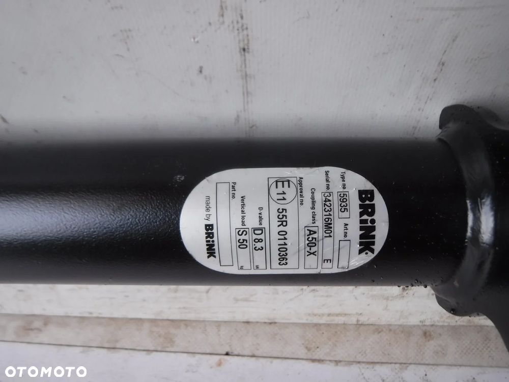 ford transit courier 14r- hak holowniczy nowy brink - 4