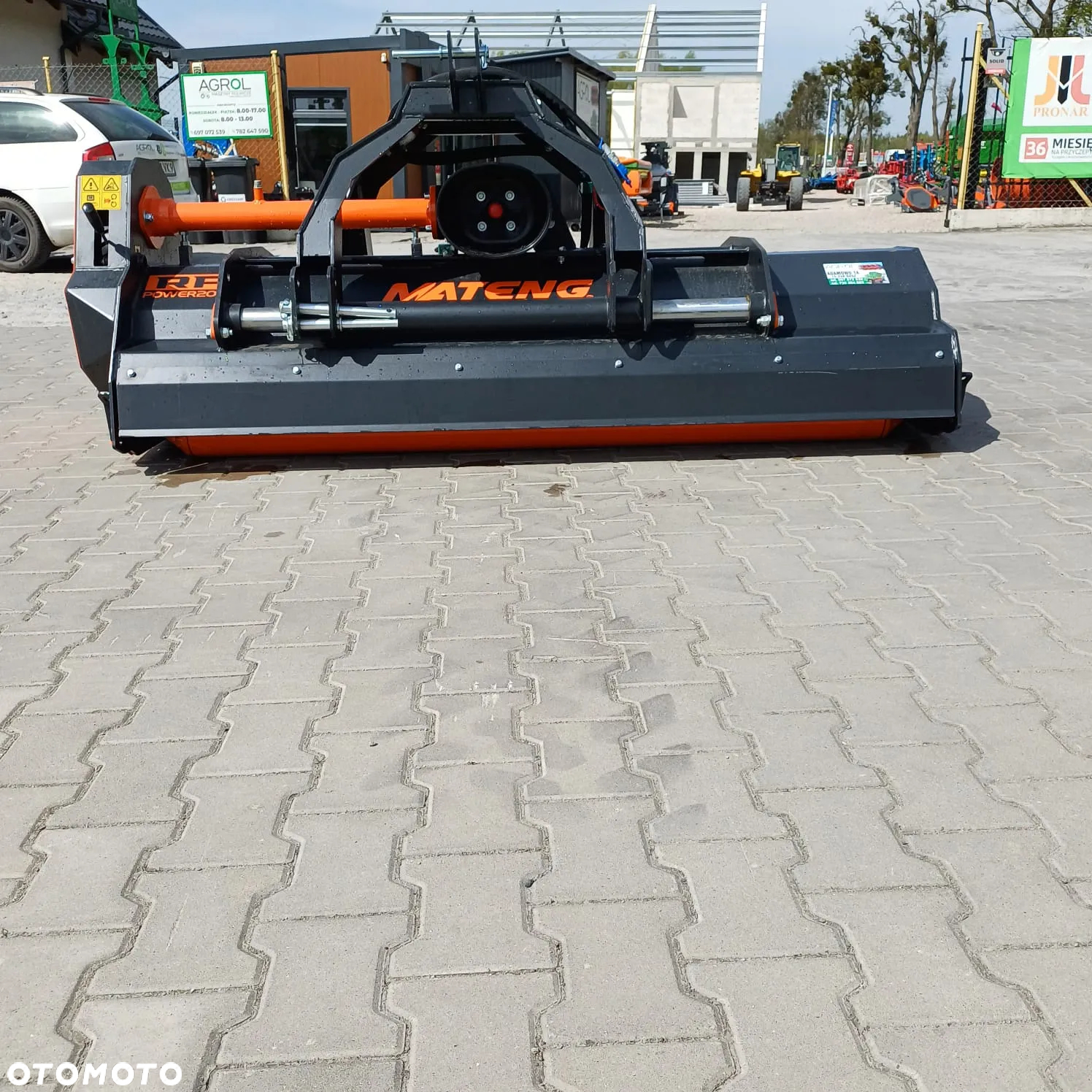 Kosiarka bijakowa mulczer przednia tylna 180 - 240cm TALEX STARK ORKA - 4