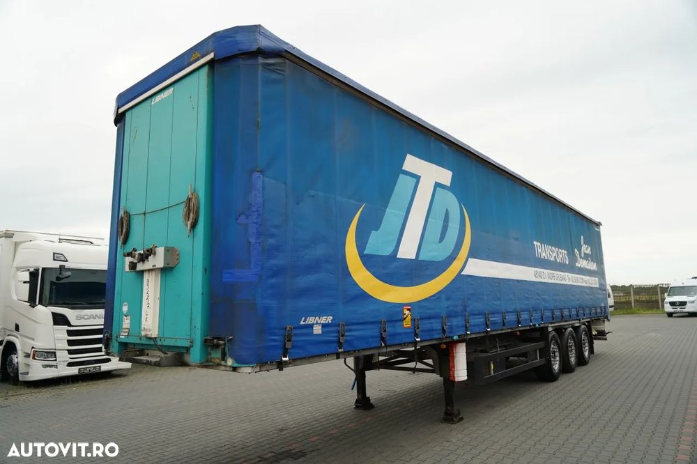 Schmitz Cargobull CORTINĂ / STANDARD / AXĂ RIDICABILĂ - 2