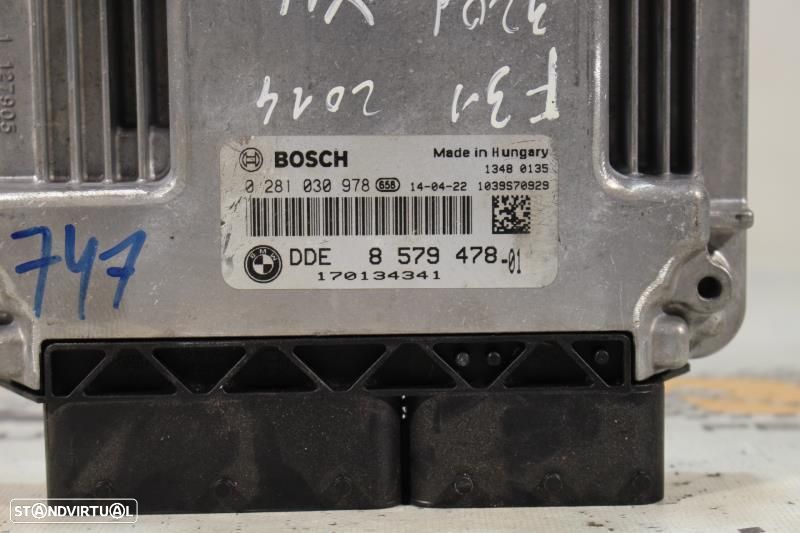 Centralina de Motor BMW N47 - 8579478 / 0281030978 / 1039S70929 - 2