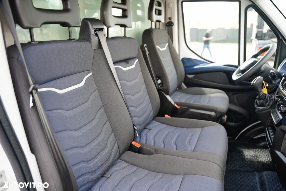 Iveco DAILY 35-180 / CONTAINER / HI-MATIC / PALFINGER LIFT / 3 LOCURI / 2021 - 30