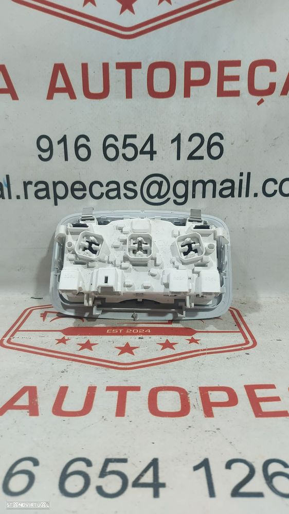 Plafonier Luz Luzes Interior Teto Tejadilho Leitura Frente Frontal Central Peugeot 308 2013 a 2017 Original - 2