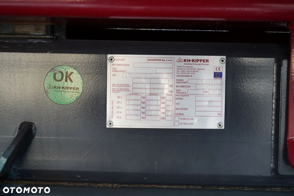 Mercedes-Benz AROCS 4145 / 8x8 / WYWROTKA TYLNOZSYPOWA / KH KIPPER  / MANUAL /  EURO 6 - 25