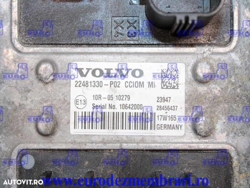 CALCULATOR CCIOM VOLVO FH4 22481330, 22053759, 22881415, 22481332, 22881416 - 2