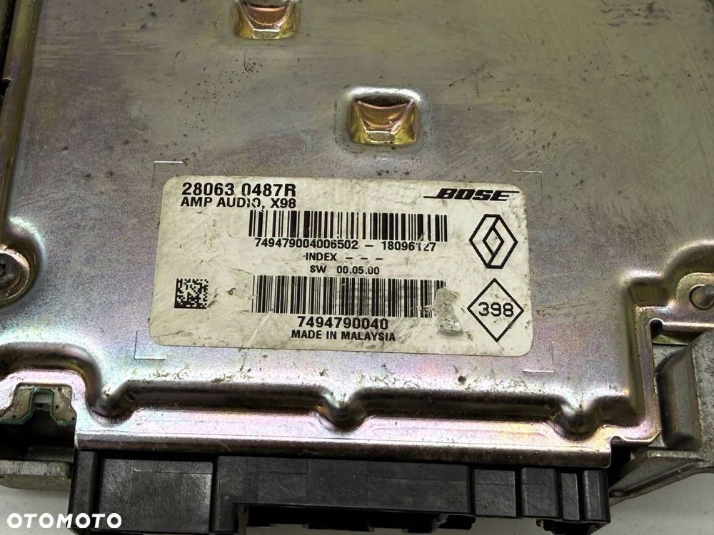 wzmacniacz audio renault clio iv 280630487r - 4