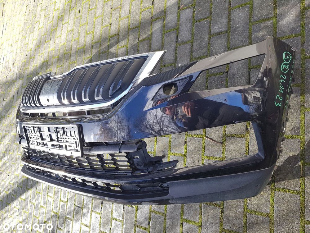 skoda kodiaq zderzak przód atrapa grill 565807221 - 2