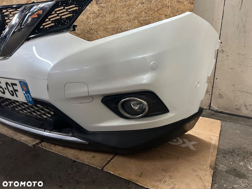 Nissan X-trail III T32 zderzak przód 6x pdc przedni kompletny grill atrapa 2014- kamera perła płyta pod zderzak - 11