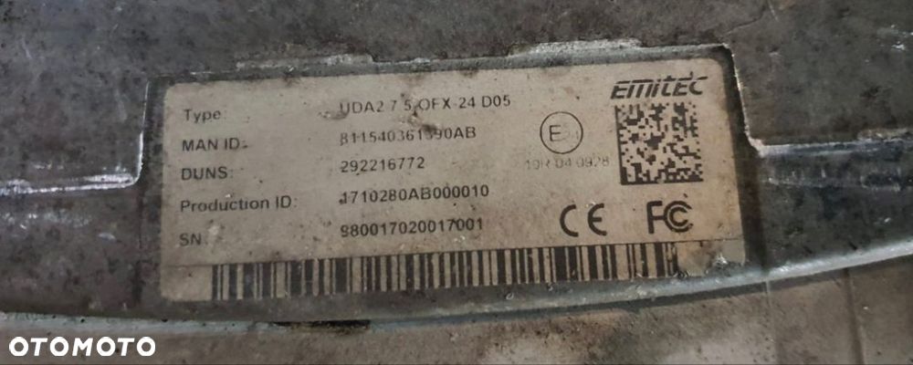 Moduł Pompa Adblue EMITEC Euro 6 Man TGX TGS 440KM 81154036134000 regeneracja HURT - 4