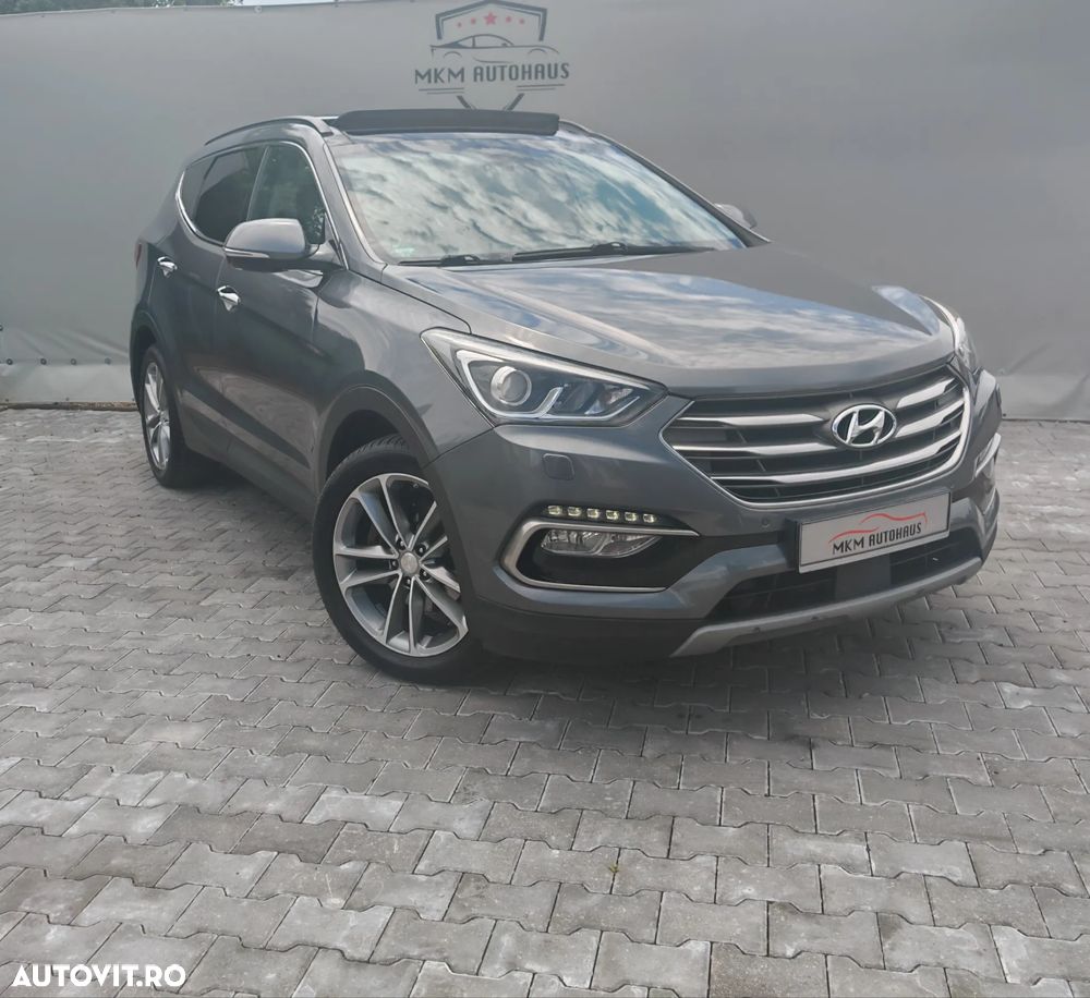 Hyundai Santa Fe blue 2.2 CRDI 4WD Automatik Premium - 1