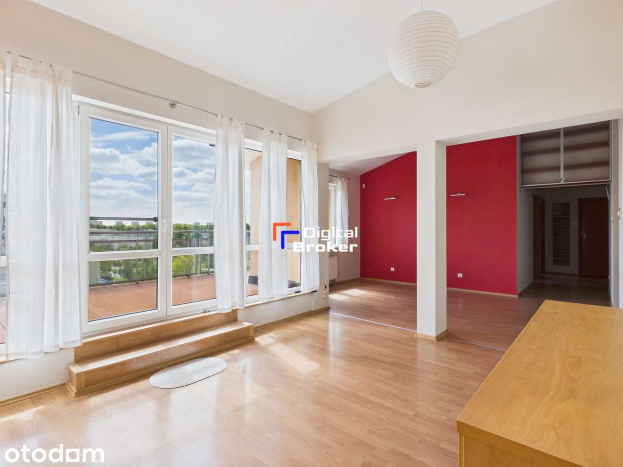 3 pokoje - 100m2 - taras 70m2