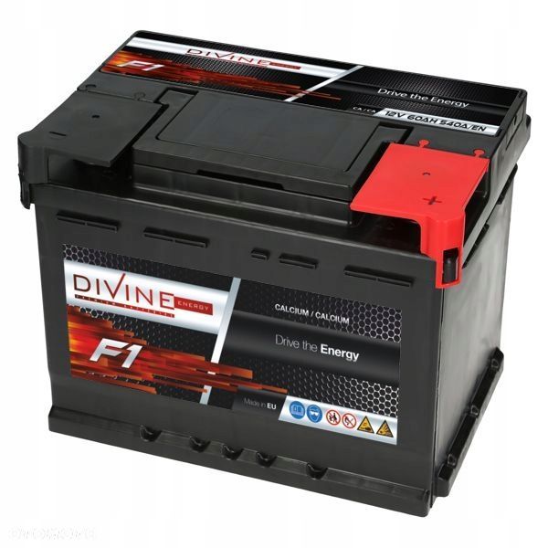Akumulator Divine F1 SMF 12V 60Ah 540A EN P - 5