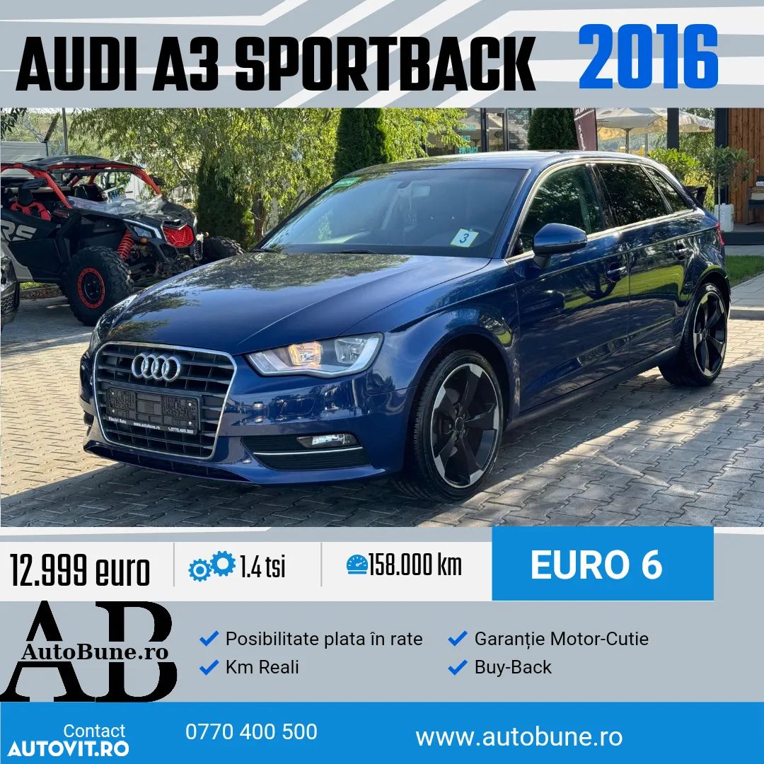 Audi A3 1.4 TFSI Sportback Ambition - 1
