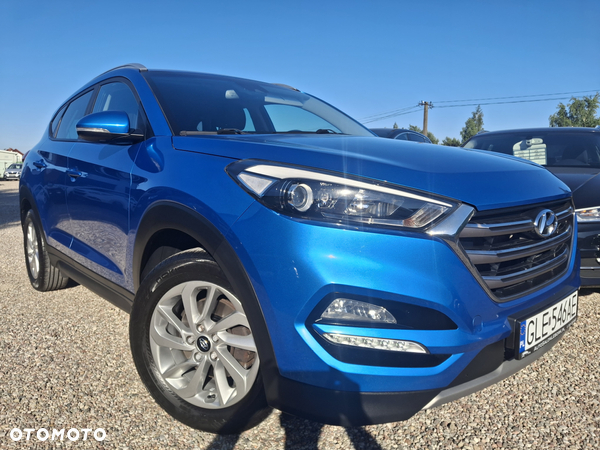 Hyundai Tucson blue 1.7 CRDi 2WD DCT Premium