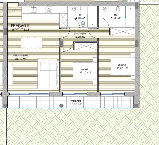 Apartamento T2 à venda na Rua São Martinho - Grande imagem: 5/5