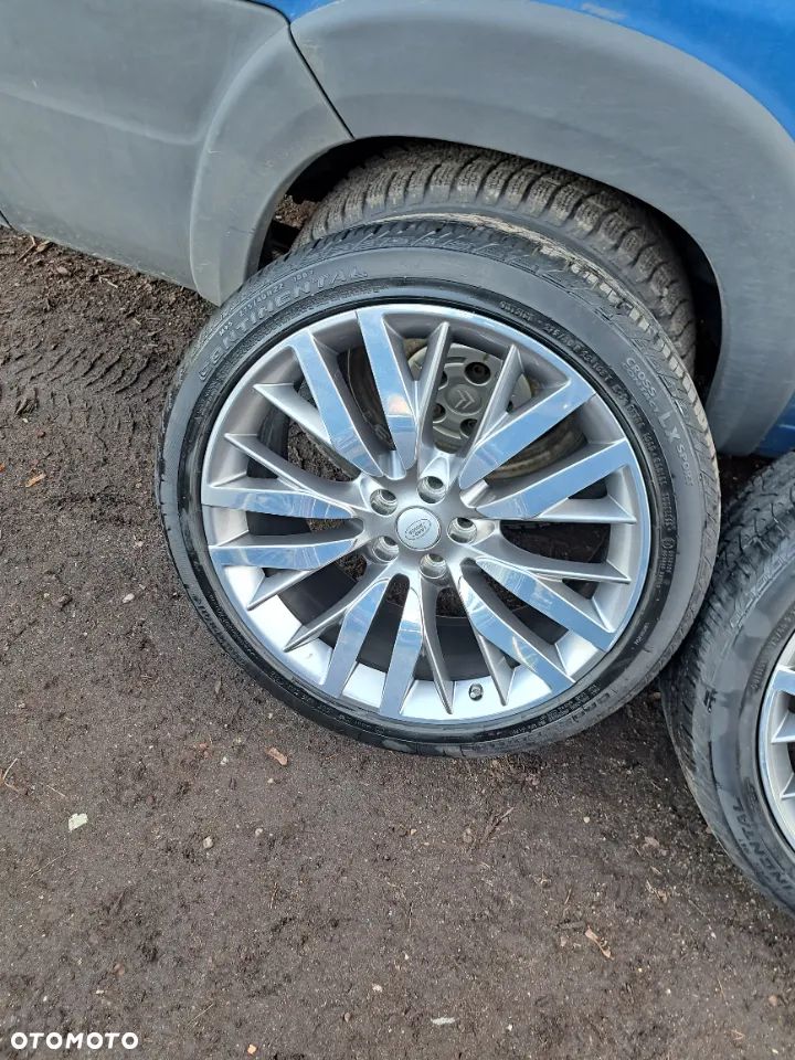 Felgi Koła letnie Range Rover Sport SVR 22 Cale 10Jx22 ET 42.5 FK6M-1007-BA 275/40R22 108Y Continental CrossContact LX Sport 275/40R22 108 Y DOT1017 2017 Rok - 7