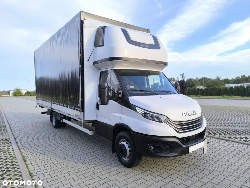 Iveco Daily 70C18 WINDA 1000kg, Sypialnia, 15Palet, Firana 6.22m! - 4