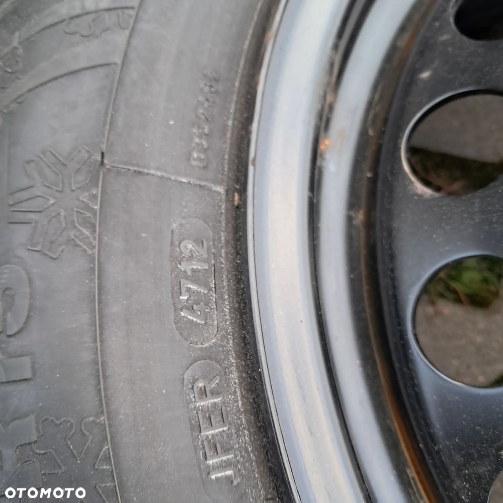 Koła zimowe opony Golf 5g VII polo caddy felgi+opony+kołpaki komplet 195/65/15 195/65R15 dunlop - 8