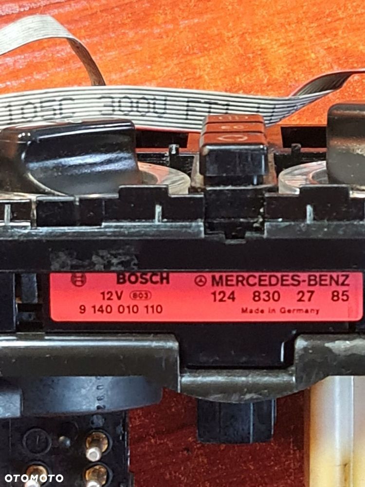 PANEL KLIMATYZACJI KLIMATRONIK MERCEDES W124 - 3