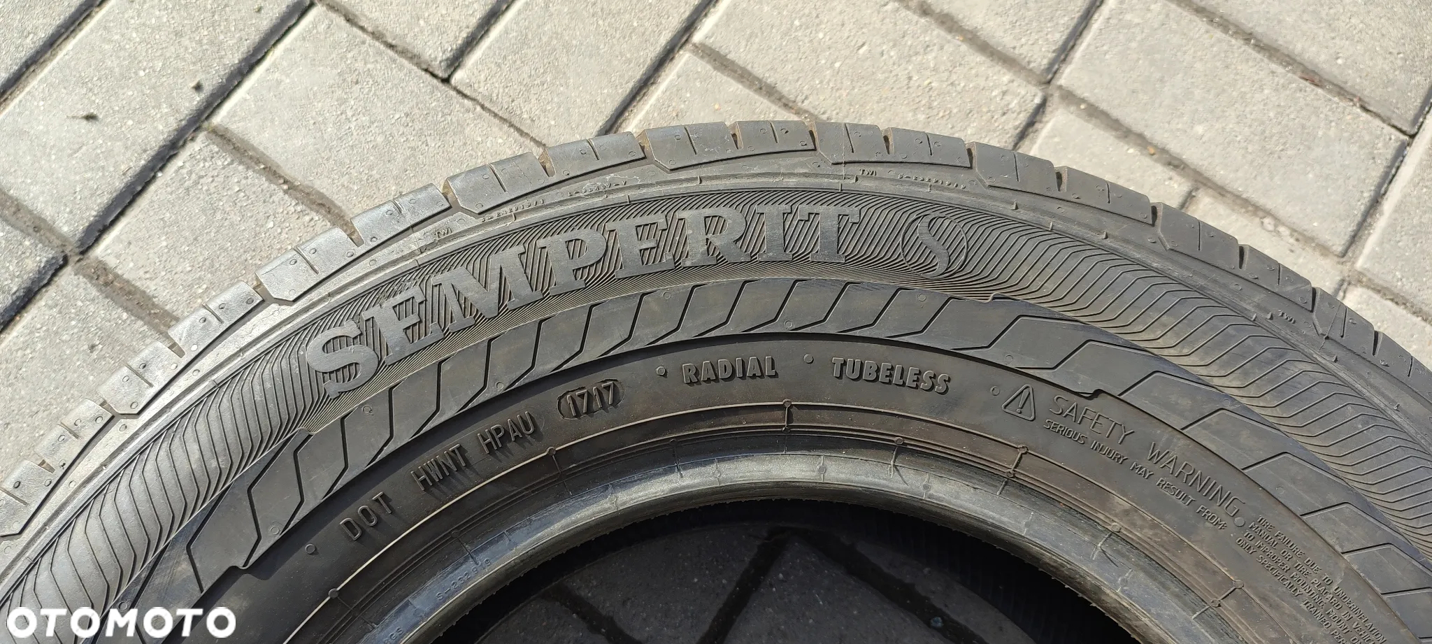 OPONY 205/70R15C SEMPERIT VAN LIFE 2 (1717) 8 mm 2 SZTUKI PARA - 3