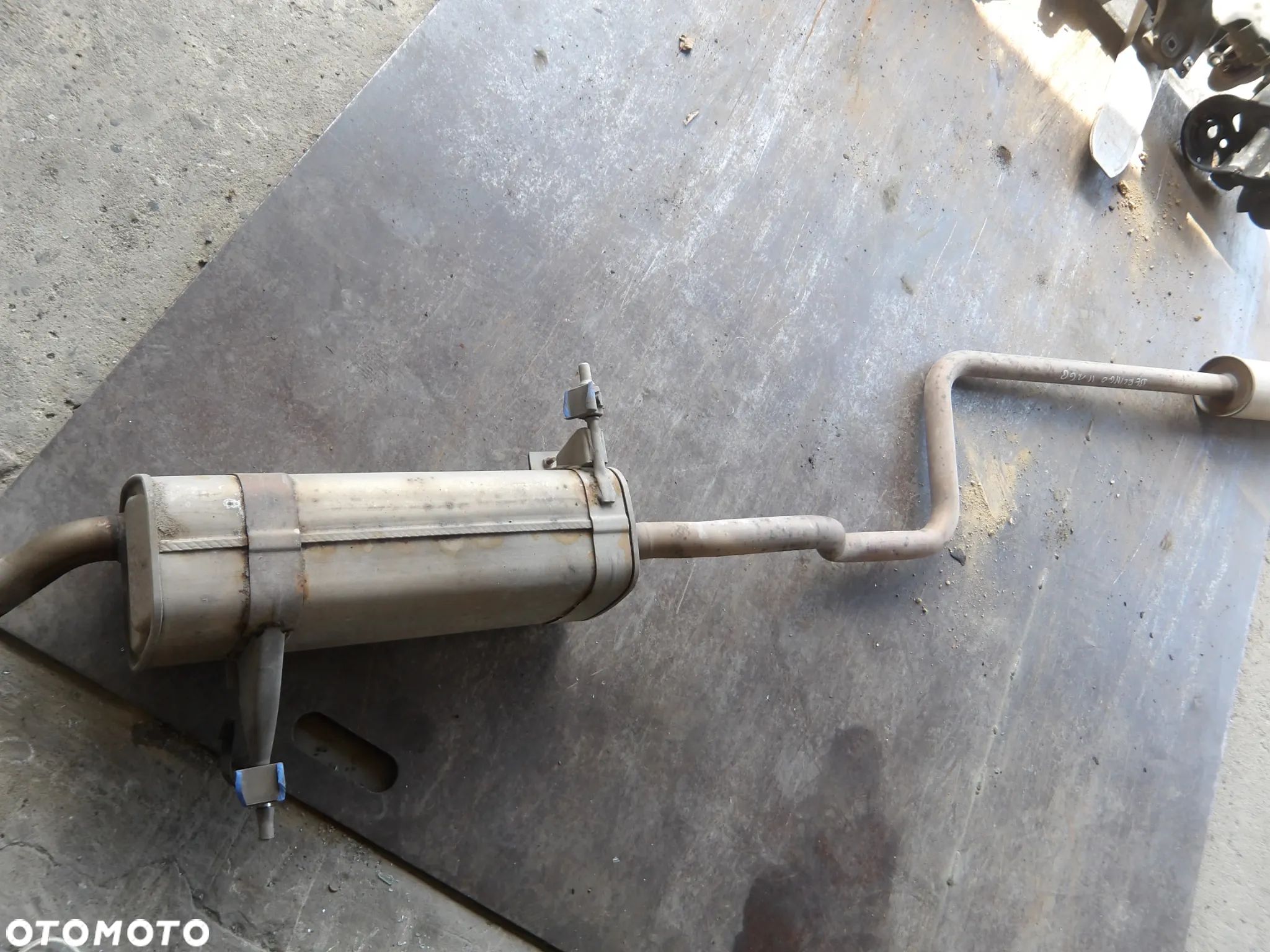 CITROEN BERLINGO II LIFT 12-18 1.6B TŁUMIK WYDECH KOŃCOWY - 1