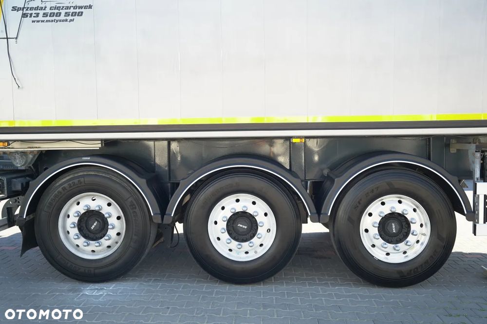 Bodex WYWROTKA 25 m3 / ALUMINIOWA / 2X OŚ PODNOSZONA / 5 300 KG / ALUFELGI / - 19