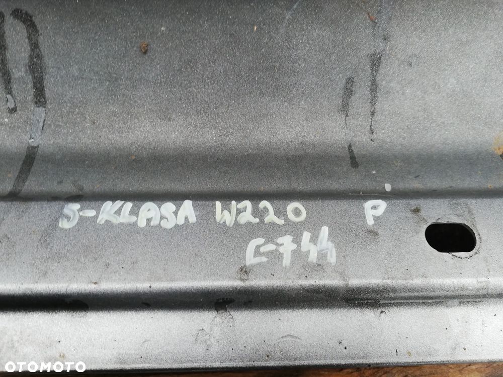 LISTWA NAKŁADKA PROGU LEWA Prawa 744 MERCEDES W220 - 7
