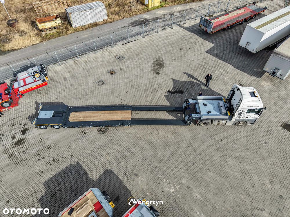 MAX Trailer 2 osiowy tiefbett, lowbed, zawieszenie pneumatyczne - 4